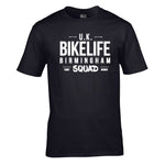 UK Bikelife Birmingham Squad Unisex Cotton Tshirt