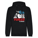 Born To Ride Forced To Work Premium Unisex Pullover Hoodie