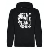 Stay Wild and Free Premium Unisex Pullover Hoodie
