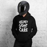 Helmet Hair Don't Care Premium Unisex Pullover Hoodie