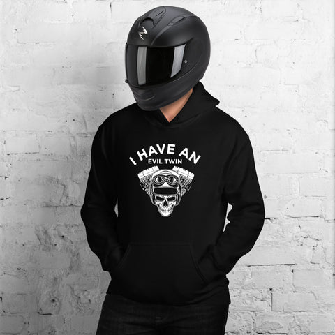 I Have an Evil Twin Premium Unisex Pullover Hoodie