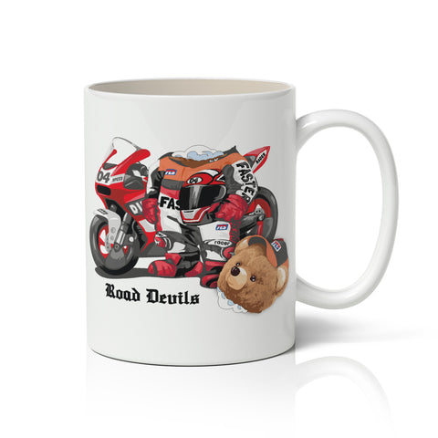 Road Devils Racer Bear Mug