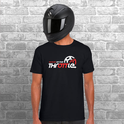 On The Throttle Unisex Cotton Tshirt