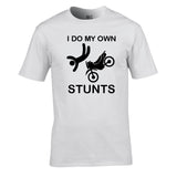 I Do My Own Stunts Unisex Cotton Tshirt