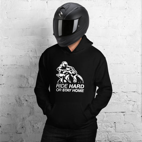 Ride Hard Or Stay Home Premium Unisex Pullover Hoodie