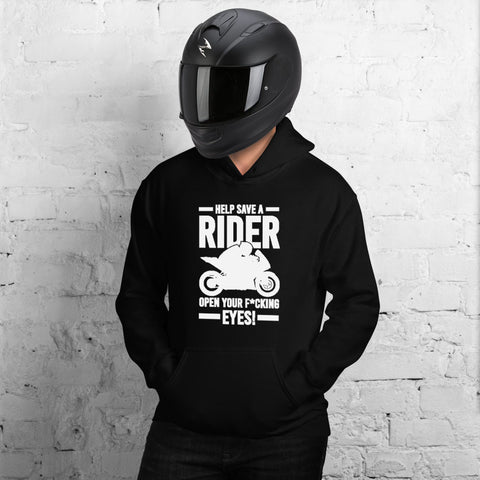 Save A Rider Premium Unisex Pullover Hoodie