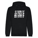 Sorry Officer I Thought You Wanted To Race Premium Unisex Pullover Hoodie