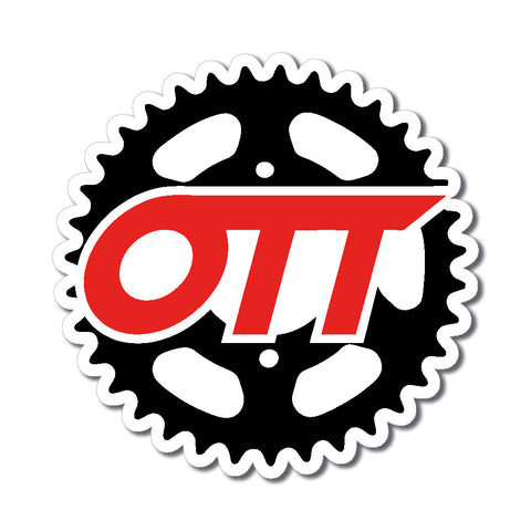 OTT Icon Logo Sticker - Available in 3 sizes
