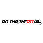 On The Throttle Logo Sticker - Available in 3 sizes