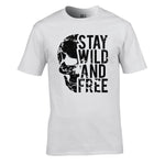 Stay Wild and Free Unisex Cotton Tshirt