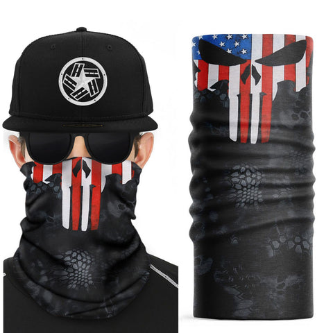 USA Punisher Multipurpose Biker Neck Tube