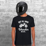 Not All Who Wander Are Lost Unisex Cotton Tshirt