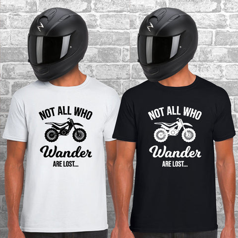 Not All Who Wander Are Lost Unisex Cotton Tshirt